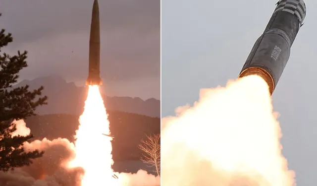 Kuzey Kore’den Doğu Denizi’ne 10 Balistik Füze