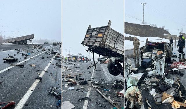 Bitlis Van Yolunda Tır Otomobil Çarpıştı 2 Kişi Öldü
