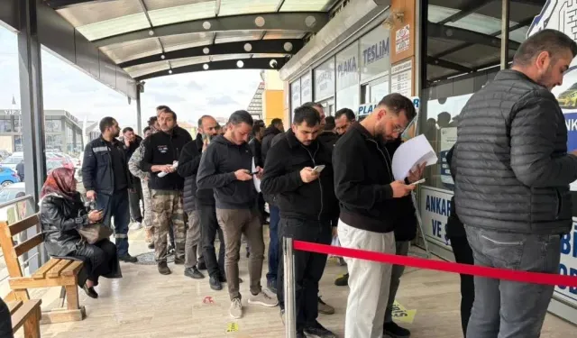 APP Plakalara Ağır Ceza Sonrası Şoförler Odasında Yoğunluk