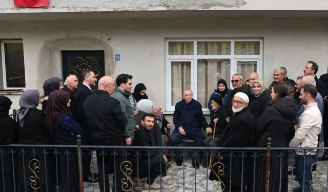 Erdoğan Bayramda Rize’de Komşularıyla Buluştu