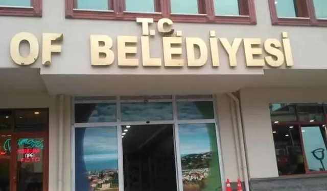 Of Belediyesine 50 Milyon TL Ödenek Aktarıldı