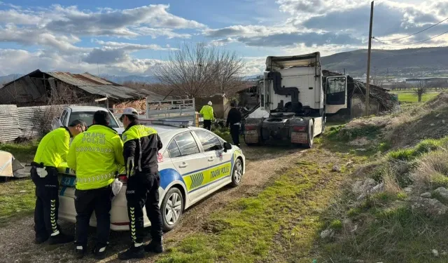 Elazığ’da Alkollü Tır Sürücüsüne 450 Bin Lira Ceza