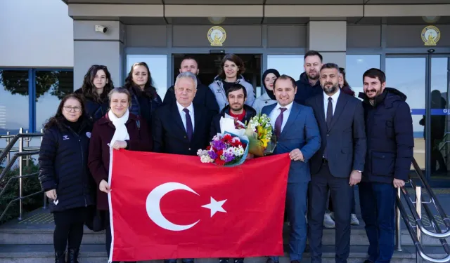 Avrupa Şampiyonu Buğra Selimzade Trabzon’da Karşılandı