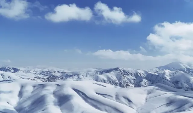 Kop Dağı’nda Kar Kalınlığı 2 Metreyi Aştı