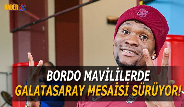 Trabzonspor'da Galatasaray Mesaisi Sürüyor