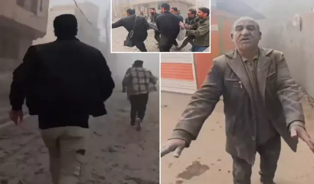 İran’da Horramabad Kentinde Saldırılar Sonrası Büyük Yıkım