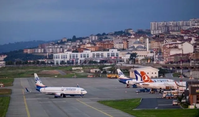 Trabzon Havalimanı Yolcu Sayısı İki Ayda 456 Bini Aştı