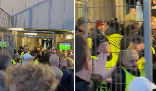 Lille Deplasmanında Aston Villa Taraftarlarına Elektroşok