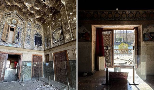 İran’daki UNESCO Mirası 40 Sütun Sarayı Hasar Aldı