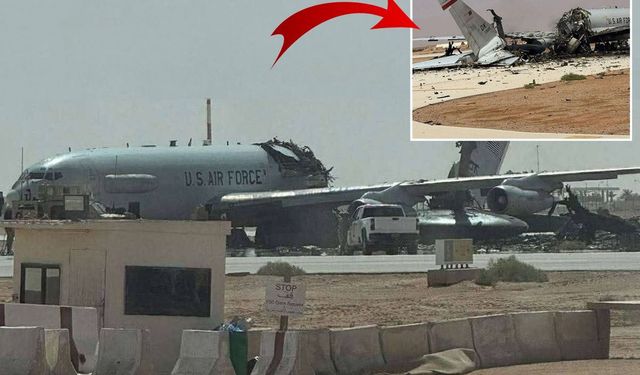 İran’dan ABD Üssüne Saldırı AWACS Uçağı Hasar Aldı