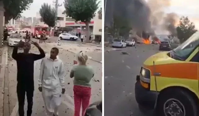 İran Füzeleri Tel Aviv Yakınlarına İsabet Etti