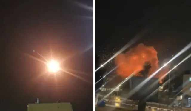 İran İsrail’e Füze Saldırısı Düzenledi