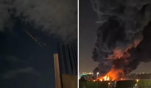 İran İsrail'i Yeni Füzelerle Bir Kez Daha Vurdu