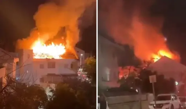 İran Tel Aviv’e Balistik Füze Saldırısı Düzenledi