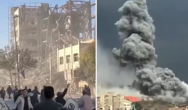 Tahran'a Yeni Saldırı Dalgası Yeni Liderin Binası Vuruldu