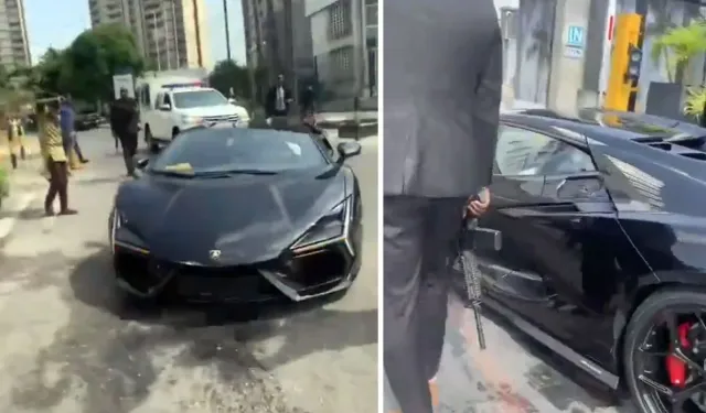 Osimhen Nijerya’da Lüks Araçla Görüntülendi