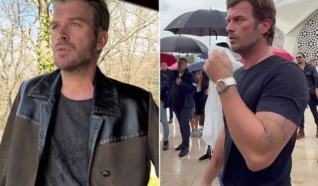 Kıvanç Tatlıtuğ Bayram Namazında Dışarıda Saf Tuttu