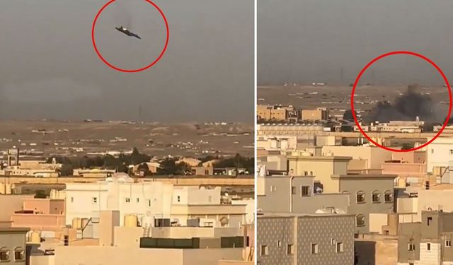 Kuveyt’te Düşen ABD Savaş Uçağının Görüntüleri Ortaya Çıktı