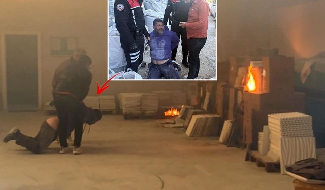 Antalya’da Maaş İddiasıyla İş Yerini Ateşe Verdi