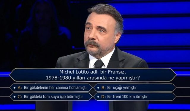 Milyoner Sorusu: Michel Lotito Ne Yapmıştır?