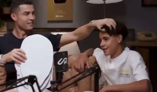 Ronaldo Jr.’dan “Babanla Oynamak İster misin?” Sorusu