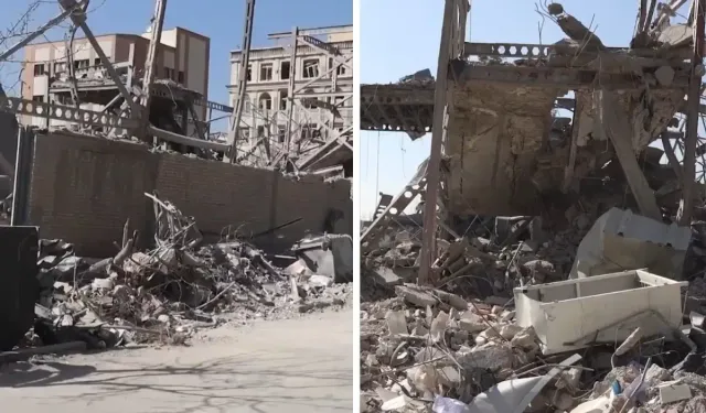 Tahran’da Saldırı Sonrası Yıkım Görüntülendi