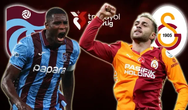 Trabzonspor Galatasaray Derbisi Zirveyi Belirleyecek