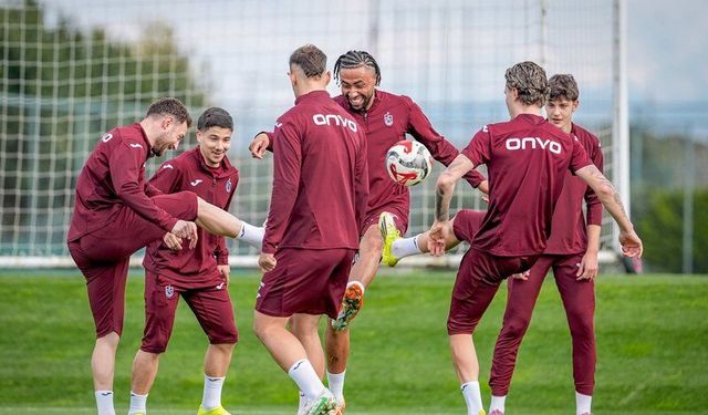 Trabzonspor, Galatasaray Maçı İçin Hazırlıklarını Sürdürüyor