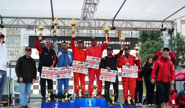 Trabzon Off Road Yarışlarında Kazananlar Belli Oldu