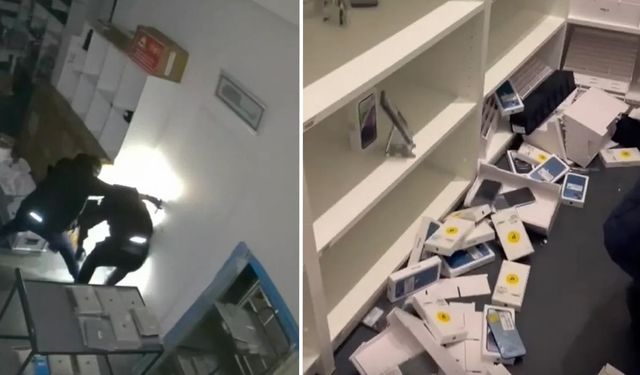 Almanya’da 10 Dakikalık Soygun 4 Bin Telefon Çalındı