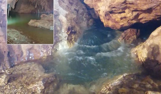 Cennet Mağarası 13 Yıl Sonra Yeniden Suya Kavuştu