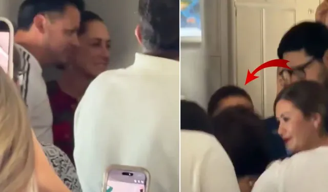 Cumhurbaşkanı Ekonomi Sınıfında Uçtu Gündem Oldu