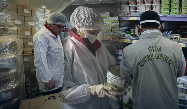 2 Bin 345 Gıda Ürünü Sağlık Riski Nedeniyle İfşa Edildi