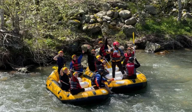 Trabzon’da Rafting Eğitimiyle Gençlere Yeni Meslek