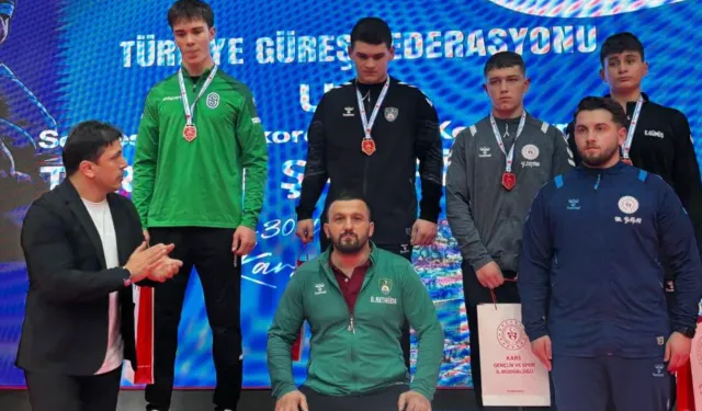 Trabzonlu Güreşçi Türkiye Şampiyonu Oldu