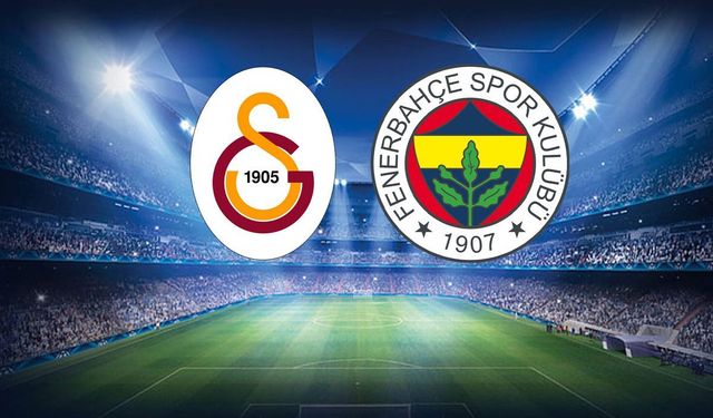 Galatasaray Fenerbahçe Derbi İlk 11’ler Açıklandı