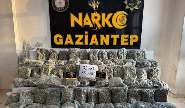 Gaziantep’te Narkotik Operasyonu Şüpheli Tutuklandı
