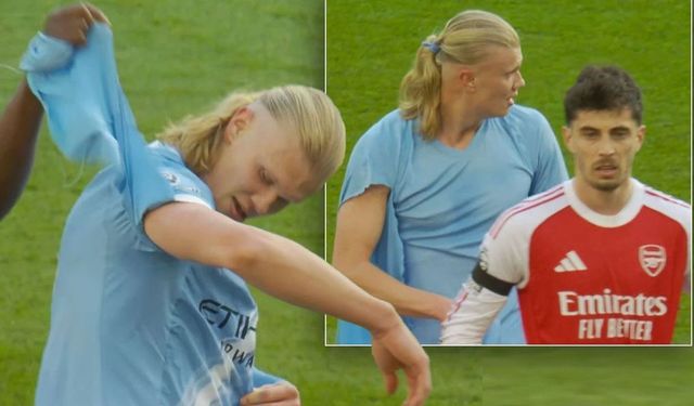 Haaland’dan Hakeme Sert Tepki Manchester City Kazandı