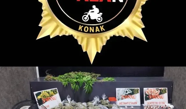 İzmir’de Narkotik Operasyonu 1 Şüpheli Tutuklandı