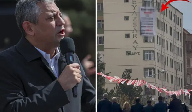 Nevşehir’de Özgür Özel’e Pankartlı Tepki