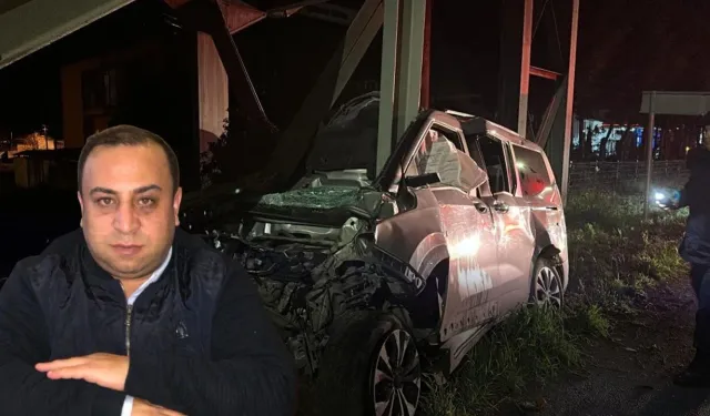Samsun’da Trafik Kazası MHP’li Aziz Uslu Hayatını Kaybetti