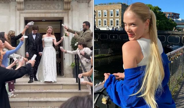 Serel Yereli Londra’da Sessiz Sedasız Evlendi