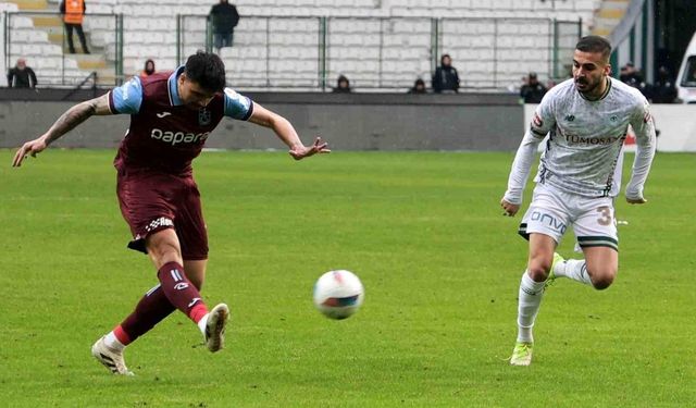 Trabzonspor Deplasmanda Konyaspor Evinde Yenilmiyor