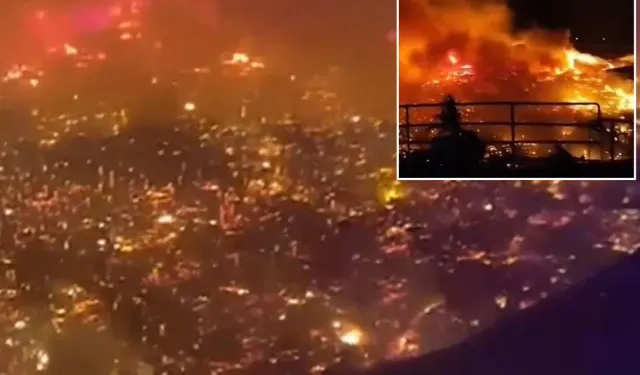 Ülke'de Yangın Binlerce Kişiyi Evsiz Bıraktı