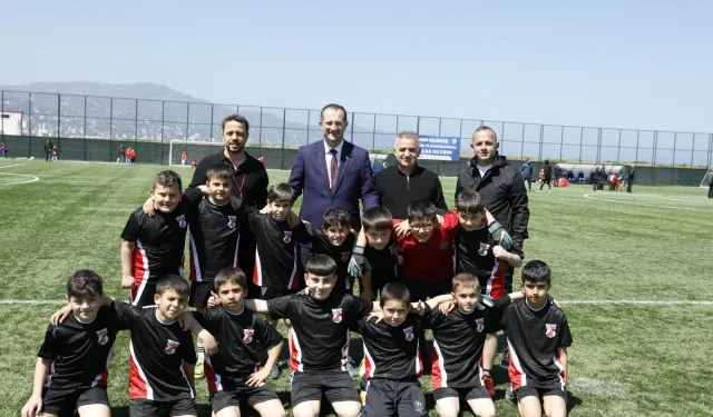 Başkan Ekim Çocukların Futbol Şenliğinde