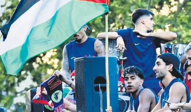 Lamine Yamal’ın Filistin Bayrağı Gündem Oldu