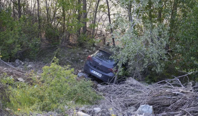 Trabzon Yolunda Korkutan Kaza! Araç 70 Metre Savruldu