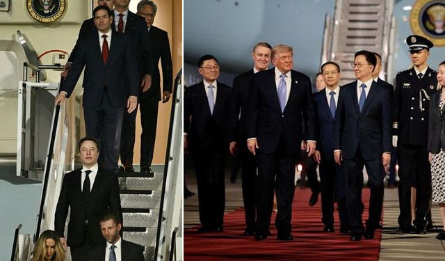 Trump 8,5 Yıl Sonra Çin’e Resmi Ziyaret Yaptı