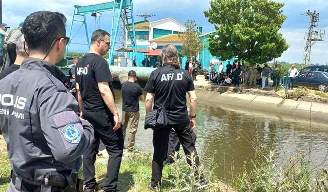 Keşan’da Sulama Kanalında Acı Olay
