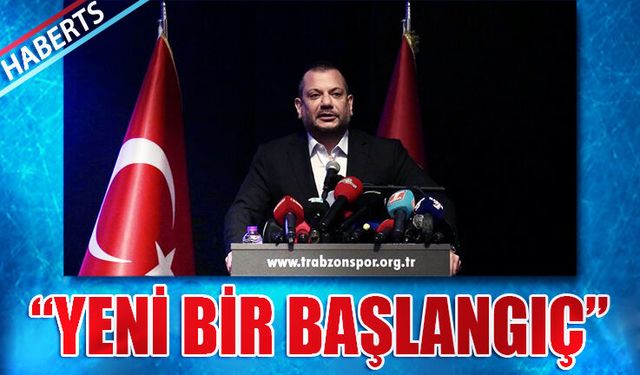 Başkan Doğan: Yeni Bir Başlangıç
